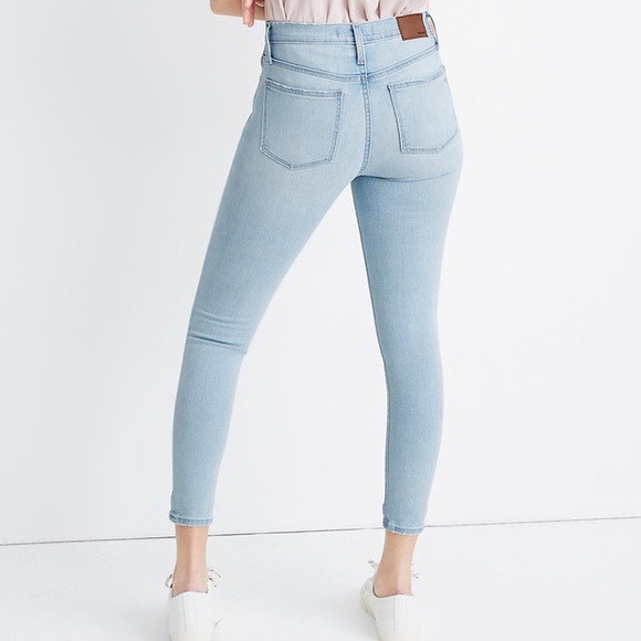Madewell Mid-Rise Skinny Crop Jeans in Coolmax - Picture 3 of 6